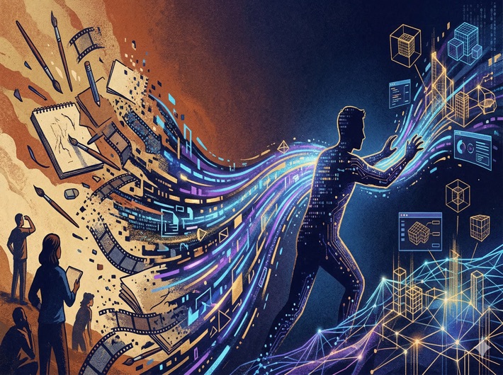 I Watched AI Come for the Artists. Then I Saw It Coming for Me. So I Leaned In.