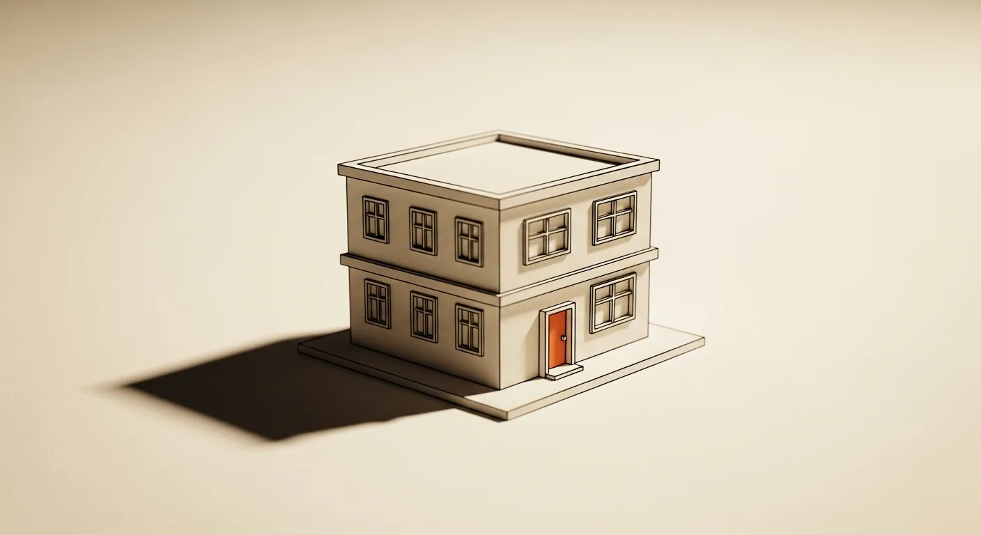 The FuseBox Office Space virtual environment template viewed in Mozilla Hubs Spoke editor