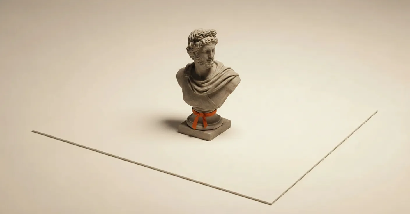 HistorAI chatbot interface showing an AI-generated profile picture of a historical figure with a conversation thread
