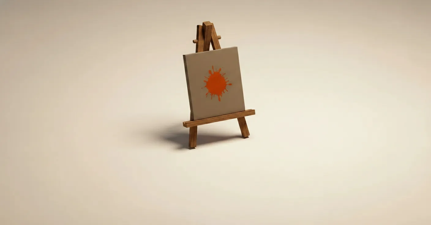 A performer at the SHIFT HAPPENS open mic night with AI-generated visuals flowing from their spoken words in real time